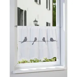 Heine Panneau Stangendurchzug 60 x 60 cm Grau/Weiß 1 St.