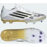 Adidas F50 League FG/MG Fußballschuhe - cloud white/core black/gold Met - 48 2/3