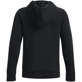 Under Armour Rival Fleece Hoodie Jungen 001 black/white S 127-137 cm