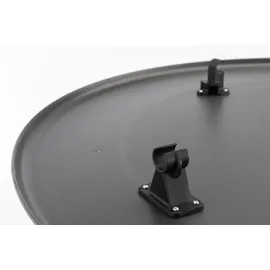 Kettler Klapptisch Ø 70 x 74 cm Silber/Anthrazit
