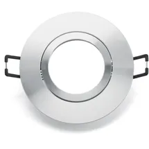 Energmix Einbaurahmen 1 Stück schwenkbar Aluminium Chrom