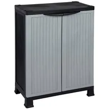 Kreher Kunststoffschrank mittlere Version 20 kg Tragkraft Grau