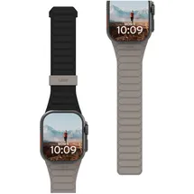 UAG Pathfinder Strap 42 mm, 44 mm, 49 mm, Silicone, Silikon), Uhrenarmband, Schwarz, Beige