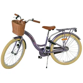 Volare Blossom 24" RH 33,5 cm lila 1-Gang Rücktrittbremse