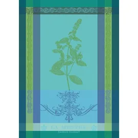 Garnier Garnier-Thiebaut - Geschirrtuch - Küchentuch - Trockentuch - Menthe 2018 Chlorophylle - Baumwolle - 56 x 77 cm