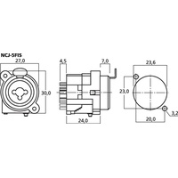 Monacor NCJ-5FIS