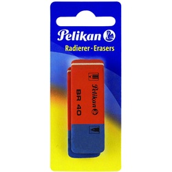 Pelikan Radiergummis rot/blau