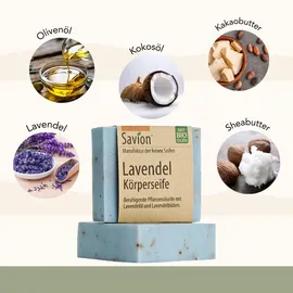 Savion Körperseife - Lavendel 80g