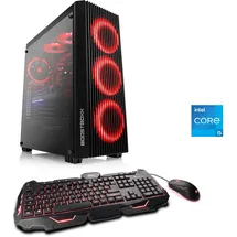 CSL Gaming-PC HydroX V25110 Intel Core i5 12400F 4,4 GHz 16 GB RAM 1000 GB SSD GeForce RTX 3050 Win 11