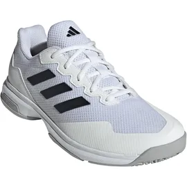 adidas Gamecourt 2.0 Omnicourt Shoes, FTWR White/Core Black/Grey two 43 1/3 EU