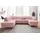 sit&more Wohnlandschaft Mikrofaser 2-Sitzer Rosa