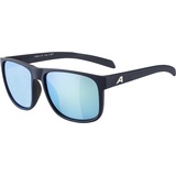 Alpina NACAN III - Verzerrungsfreie und Bruchsichere Sonnenbrille Mit 100% UV-Schutz Für Erwachsene, indigo matt, One Size