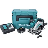 Makita DSS 610 RG1J Akku Handkreissäge 18 V 165 mm + 1x Akku 6,0 Ah + Ladegerät + Makpac