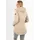 Navahoo Damen, Winterjacke mit Teddyfell Winter Jacke warm gefüttert B991 [B991-Ireliaa-Beige-Gr.XS] - XS