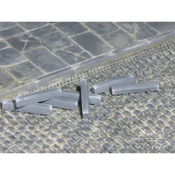 Bordsteine Gerade 130 Stück Modell von Juweela 1:50