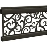 T&J ECOSTECK-Gitterfüllung Ranken ANTHRAZIT,