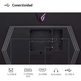 LG UltraGear 32GR93U-B 32" grau