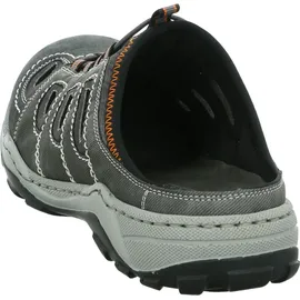 Rieker Herren 08096 Clogs, Grau (schwarz/rauch/rauch/00), 43 EU