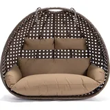 Home Deluxe Twin Korb Braun