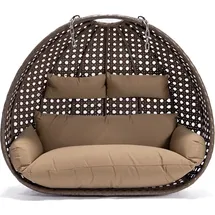 Home Deluxe Twin Korb Braun