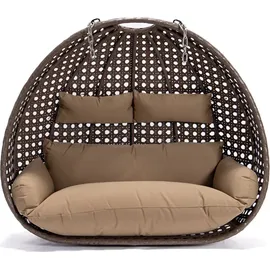 Home Deluxe Twin Korb Braun