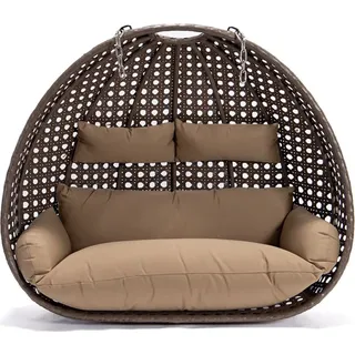 Home Deluxe Twin Korb Braun