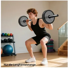 sportnow Langhantelstange Hantelstange 200 kg schwarz