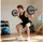 sportnow Langhantelstange Hantelstange 200 kg schwarz