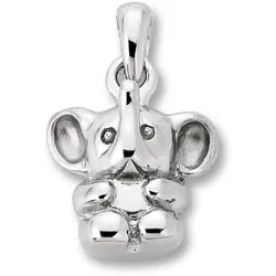 Ketten-Anhänger ONE ELEMENT "Elefant Anhänger aus 925 Silber", silber, Schmuckanhänger, Mädchen, Silber 925 (Sterlingsilber), Damen Silber Schmuck Elefant