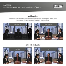 Digitus 4K All-In-One Video Bar Pro - Videokonferenz-System