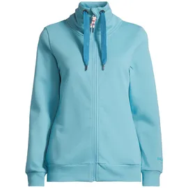 salzhaut Sweatjacke Rackeln türkis XS
