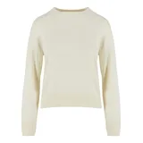 URBAN CLASSICS Knitted Pullover White Sand S