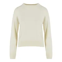 URBAN CLASSICS Knitted Pullover White Sand S
