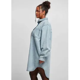 URBAN CLASSICS Shirtkleid Blau 3XL