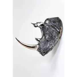 Kare Deko Kopf Rhino Antique