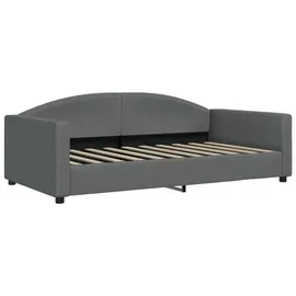 vidaXL Tagesbett 100 x 190 cm Dunkelgrau