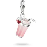 Thomas Sabo Charm-Einhänger Rosa/Silber 2239-007-9