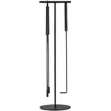 BLOMUS Kamingarnitur Ashi 3-tlg. schwarz