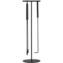 BLOMUS Kamingarnitur Ashi 3-tlg. schwarz