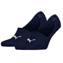 Puma UNISEX MID CUT FOOTIE 2 Paar Blau 39-42