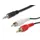 Equip Audiokabel 3,5mm Klinken-Stecker / 2x Cinch-Stecker 2,5m (14709207)