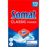 Somat Classic Power Spülmaschinen Tabs (172 Tabs), Geschirrspül Tabs mit Fettlösekraft für kraftvolle Reinigung, Spültabs für strahlend sauberes Geschirr sogar bei niedrigen Temperaturen