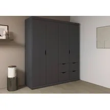 OTTO home Marlene Kleiderschrank 181 x 203 x 56 cm grau