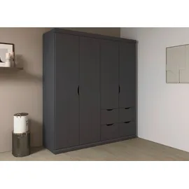 OTTO home Marlene Kleiderschrank 181 x 203 x 56 cm grau