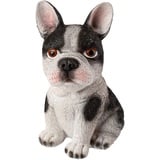 alles-meine.de GmbH große Spardose - Hund - Bulldogge - 16 cm - mit Verschluss - stabile Sparbüchse - aus Kunstharz/Polystone - Sparschwein - für Kinder & Erwachsene/Kindersp..