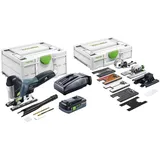 Festool Carvex PSC 420 HPC 4,0 EBI-Set inkl. 1 x 4 Ah + Systainer SYS 3 M 187 + Zubehör-Systainer 576523