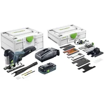 Festool Carvex PSC 420 HPC 4,0 EBI-Set inkl. 1 x 4 Ah + Systainer SYS 3 M 187 + Zubehör-Systainer 576523