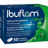 Sanofi-Aventis Deutschland GmbH GB Selbstmedikation /Consumer-Care IBUFLAM akut 400 mg Filmtabletten 50 St