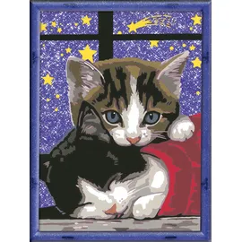 Ravensburger 28561 - Malen nach Zahlen Kuschelnde Kätzchen