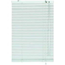 GARDINIA Aluminium-Jalousie 25 mm 90 x 130 cm weiß